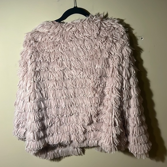 FUN fringe faux fur jacket π€© π - Picture 2 of 2